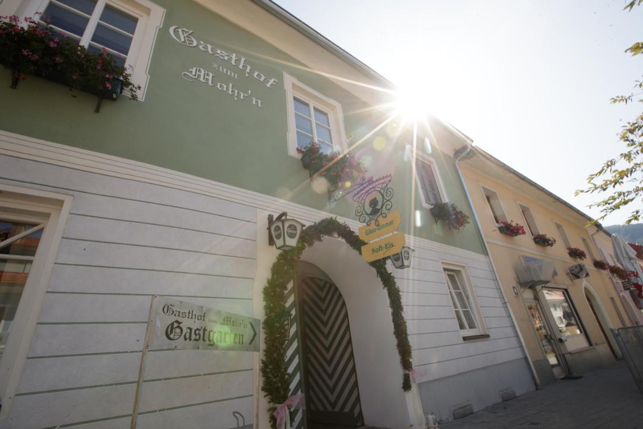 Oberwoelz Stadt Gasthof Zum Mohrn מראה חיצוני תמונה